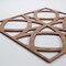 Ekena Millwork Large Fleetwood Decorative Fretwork Wood Wall Panels, Walnut, 23 3/8"W x 23 3/8"H x 3/8"T WALW24X24X0375FLTWA - alternate 5